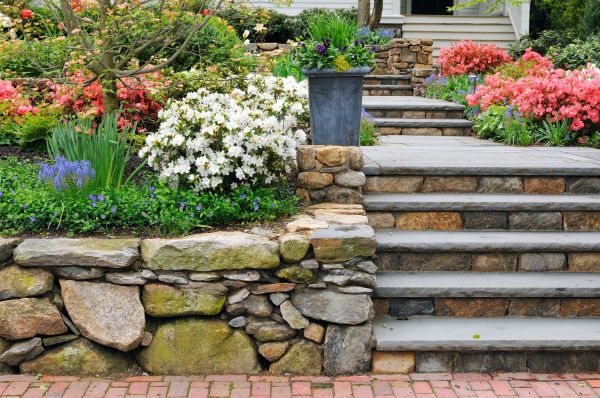 Stone Stairs Repair in Broomfield