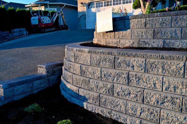 Stone Retaining Wall Repair in Broomfield