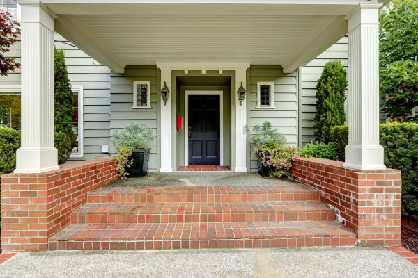 Front Porch Masonry Repair in Broomfield