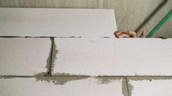 Block Wall Installation