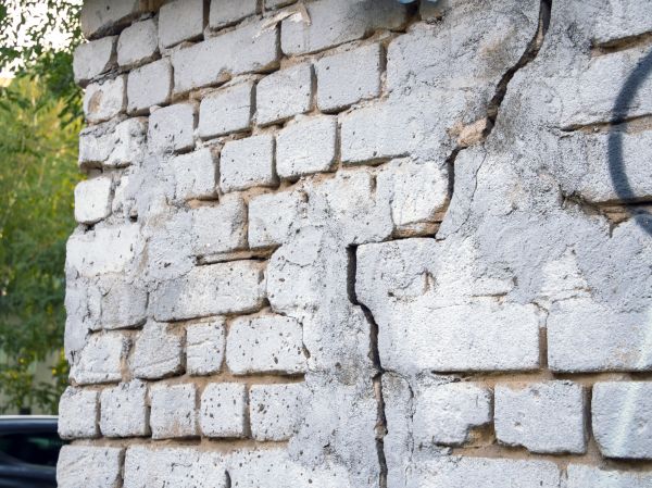 Cracked Brick Wall Repair in Broomfield