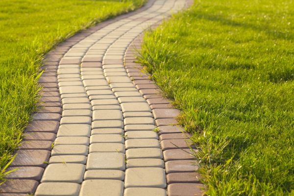 Sidewalk Brick Repair in Broomfield
